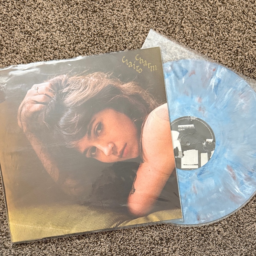 Clairo Charm Blue Marble Vinyl